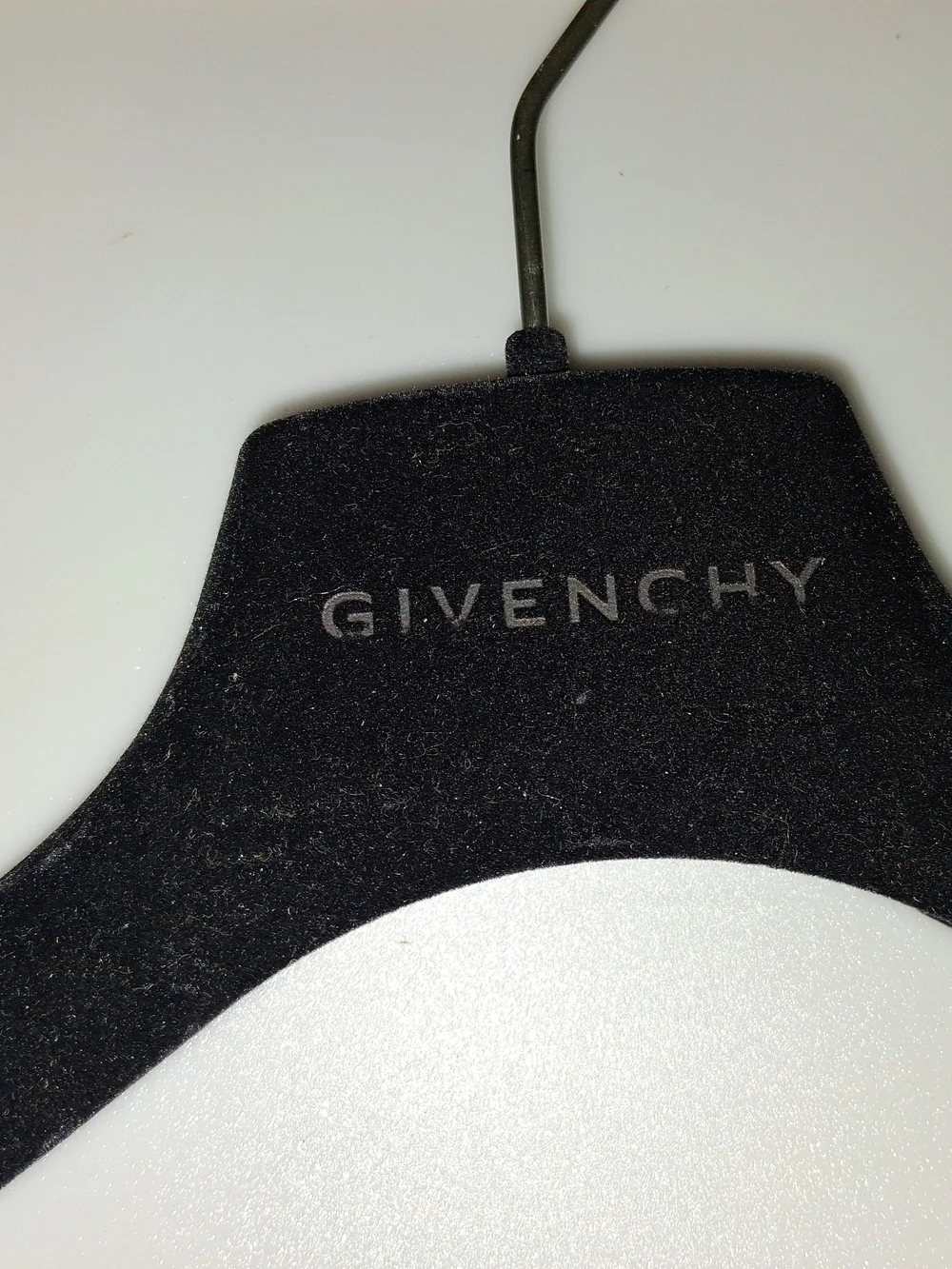 Givenchy Velvet Clothes Hanger in Black